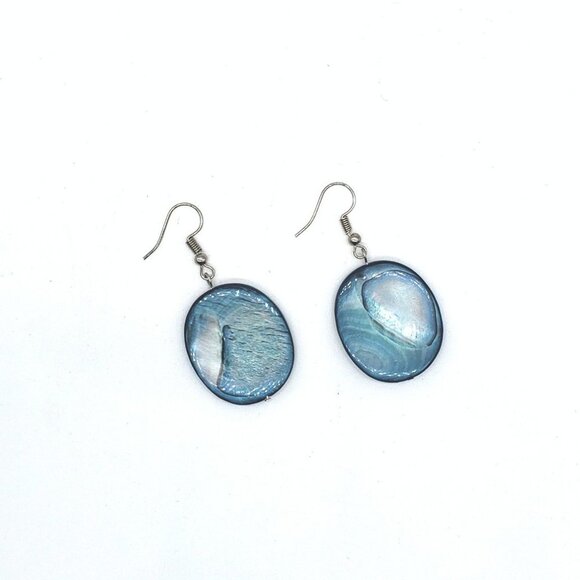 Blue Ocean Earrings - Picture 1 of 2